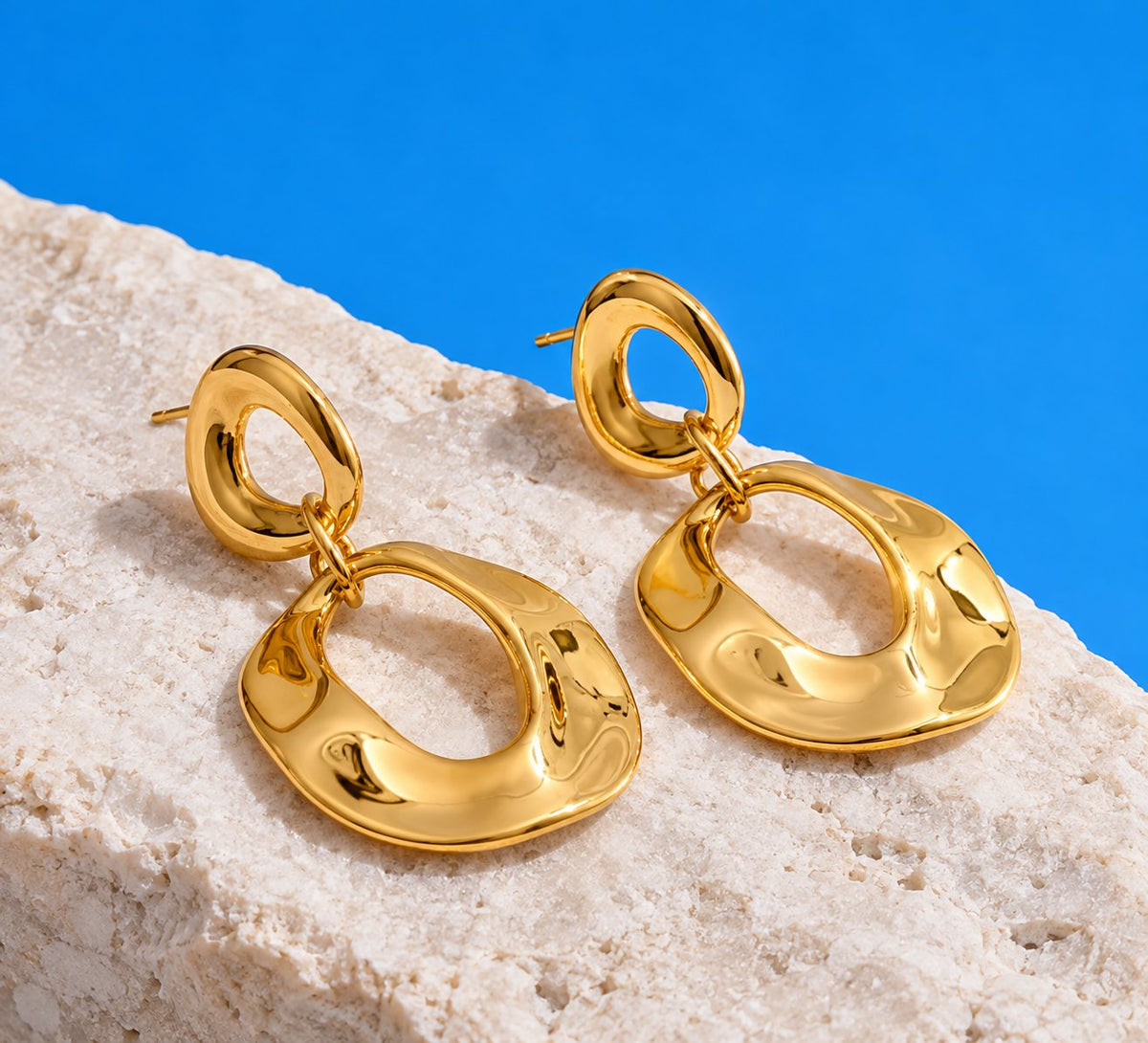 Elara Earrings — Celestial Form