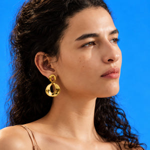Elara Earrings — Celestial Form
